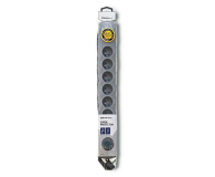 QOLTEC Quick Switch | 8 gniazd | 3m | szara 50168 - 462013 - zdjęcie 4